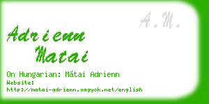adrienn matai business card